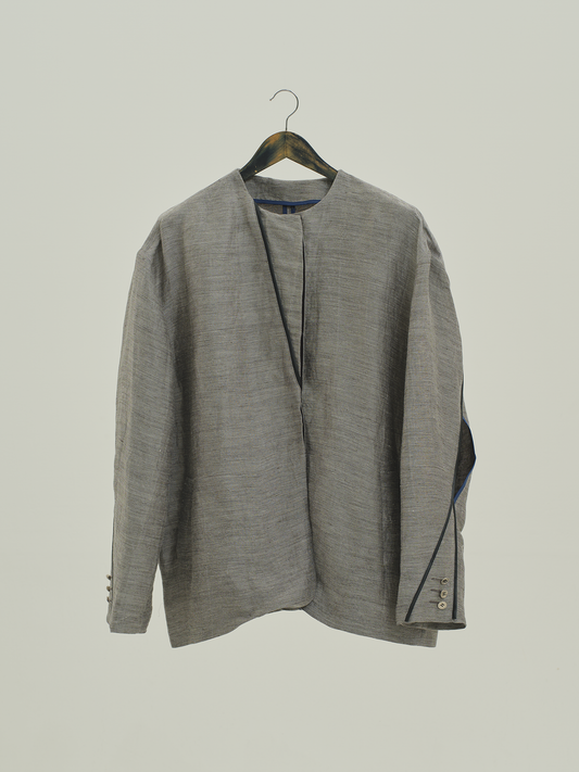"A" Line jacket / grey