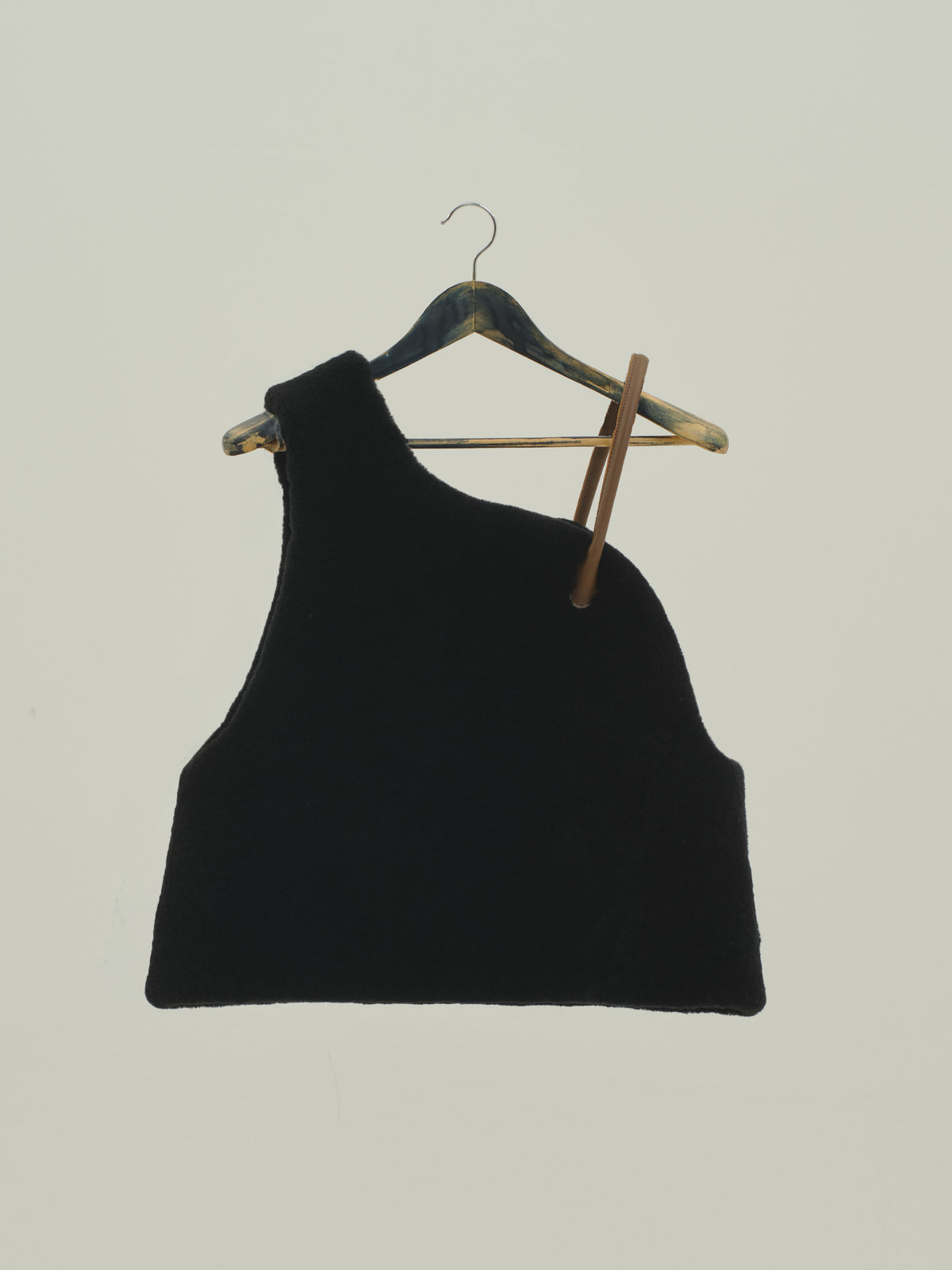 Sleeveless Mouton / black